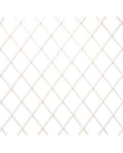 Traliccio estensibile, 3x1 mt, in pvc, colore bianco