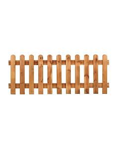 Mini recinzione dritta, 180xh.70 cm, in legno di conifera impregnato in autoclave