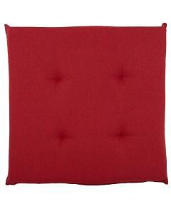 Cuscino sedia, 37x37 cm, colore rosso