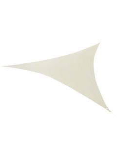 Vela ombreggiante triangolare 3,6x3,6 mt, colore bianco