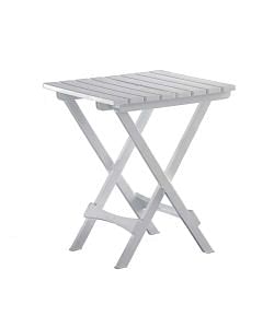 Tavolino roxy, pieghevole, 45x52xh.60 cm, colore bianco