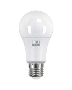E27 lamp led goccia plast 12w 1050lm calda ecoline